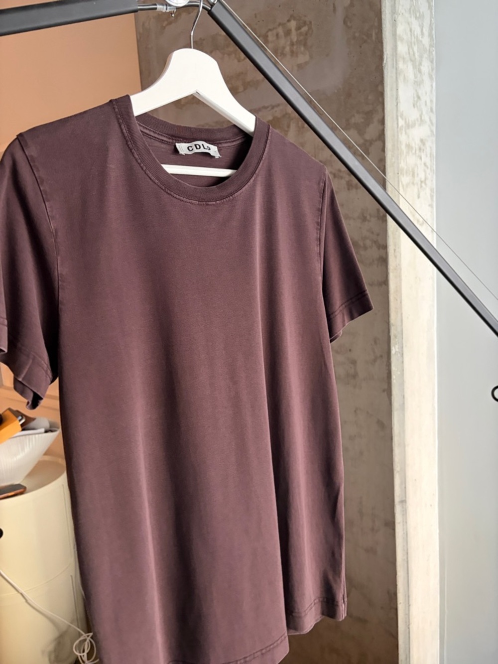 Men's Classic Crew Neck T-Shirt - Brown